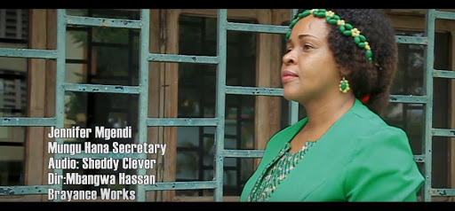VIDEO: Jennifer Mgendi - Mungu Hana Secretary (Mp4 Download)