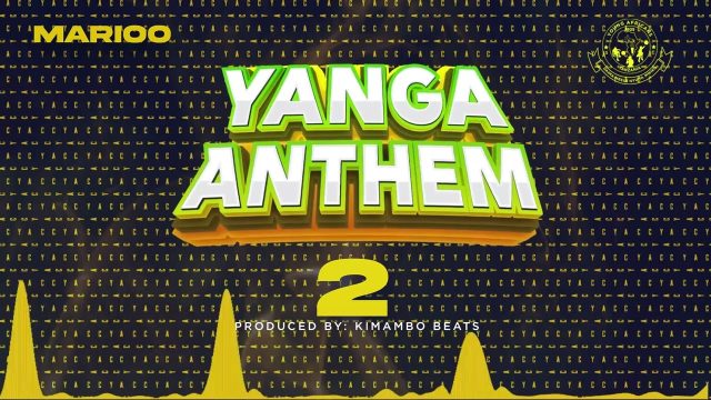 AUDIO | Marioo - Yanga Anthem Audio (Version 2) | Mp3 DOWNLOAD